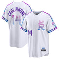 KC.Royals #14 Jac Caglianone Player White 2026 City Connect Limited Home Fdoa Stitched Jerseys