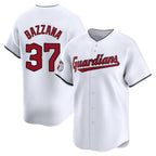 C.Guardians #37 Travis Bazzana Player White Limited Home Fdoa Stitched Jerseys
