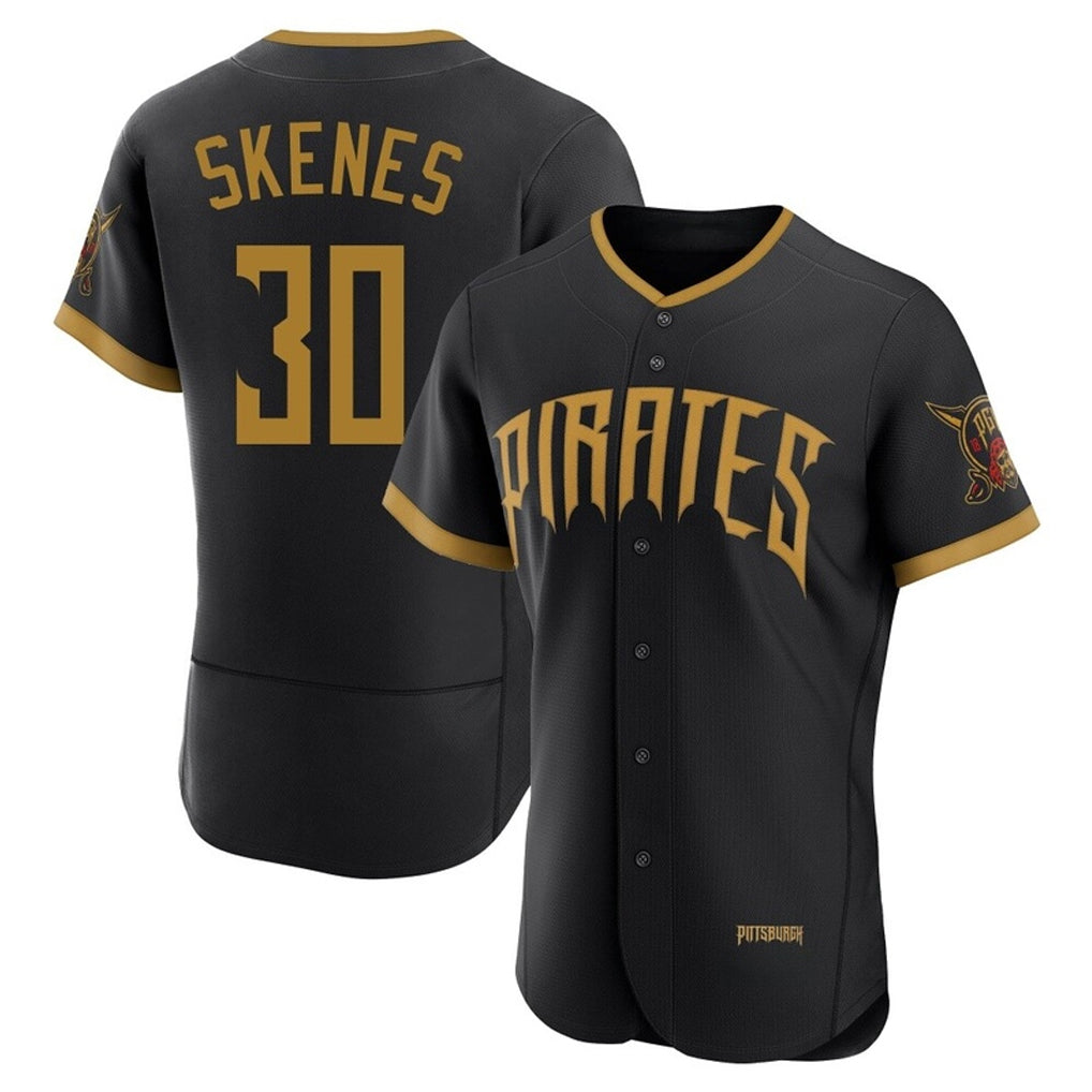 P.Pirates #30 Paul Skenes Player Black 2026 City Connect Home Limited Elite Fdoa Stitched Jerseys