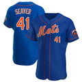 NY.Mets #41 Tom Seaver Player Royal Limited Elite Home Fdoa Stitched Jerseys