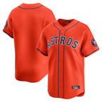 H.Astros ## Astros Blank Player Orange Home Limited  Fdoa Stitched Jerseys
