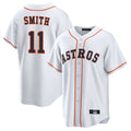 H.Astros #11 Cam Smith Player White Home Game Fdoa Stitched Jerseys