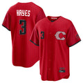 C.Reds #3 Ke'Bryan Hayes Player Red 2026 City Connect Home Game Fdoa Stitched Jerseys