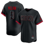 C.Reds #9 Matt McLain Player Black City Connect Home Limited Fdoa Stitched Jerseys