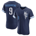 KC.Royals #9 Vinnie Pasquantino Player Navy City Connect Limited Elite Home Fdoa Stitched Jerseys