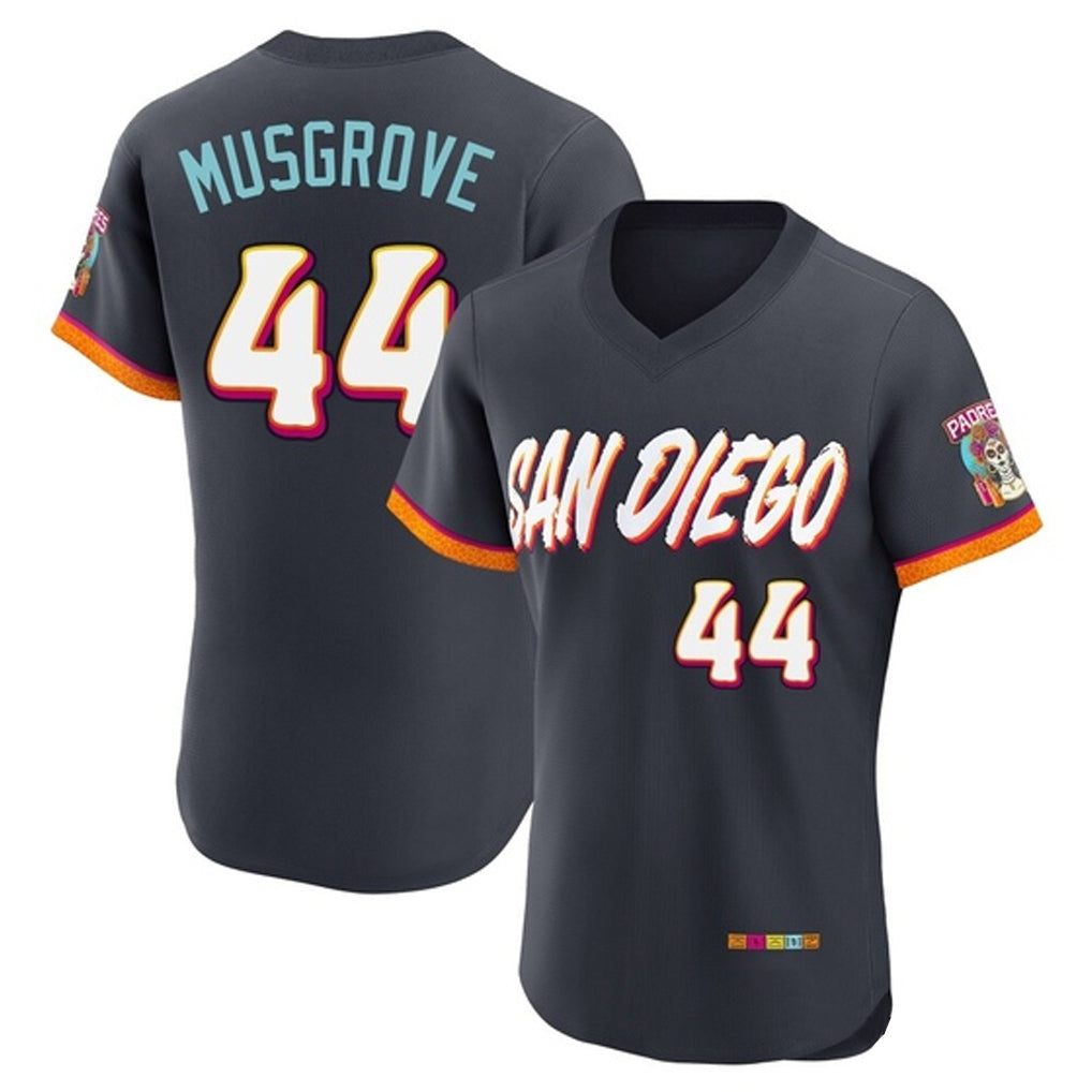 S.Diego Padres #44 Joe Musgrove Player Obsidian 2026 City Connect Home Limited Elite T-shirt Fdoa Stitched Jerseys
