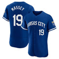 KC.Royals #19 Michael Massey Player Royal City Connect Limited Elite Home Game Fdoa Stitched Jerseys