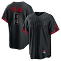 C.Reds #9 Matt McLain Player Black City Connect Home Game Fdoa Stitched Jerseys