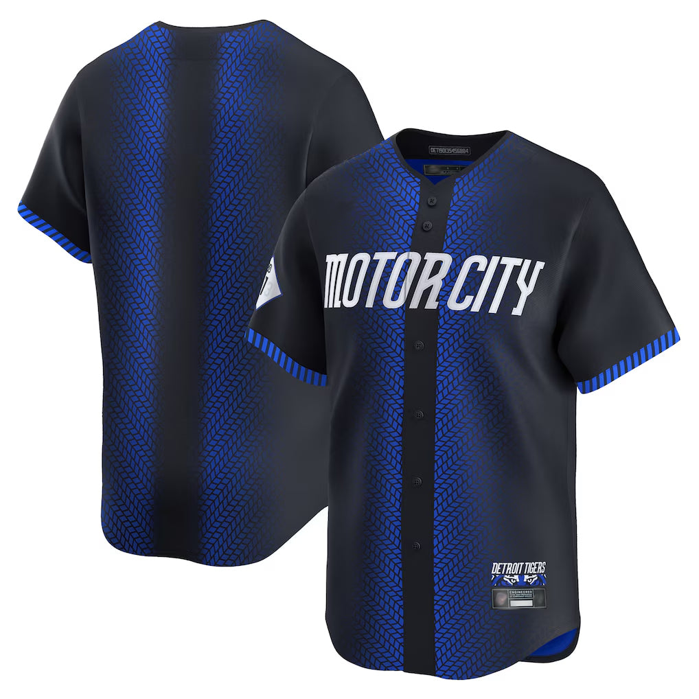 D.Tigers ## Tigers Blank Player Navy City Connect Home Limited Fdoa Stitched Jerseys