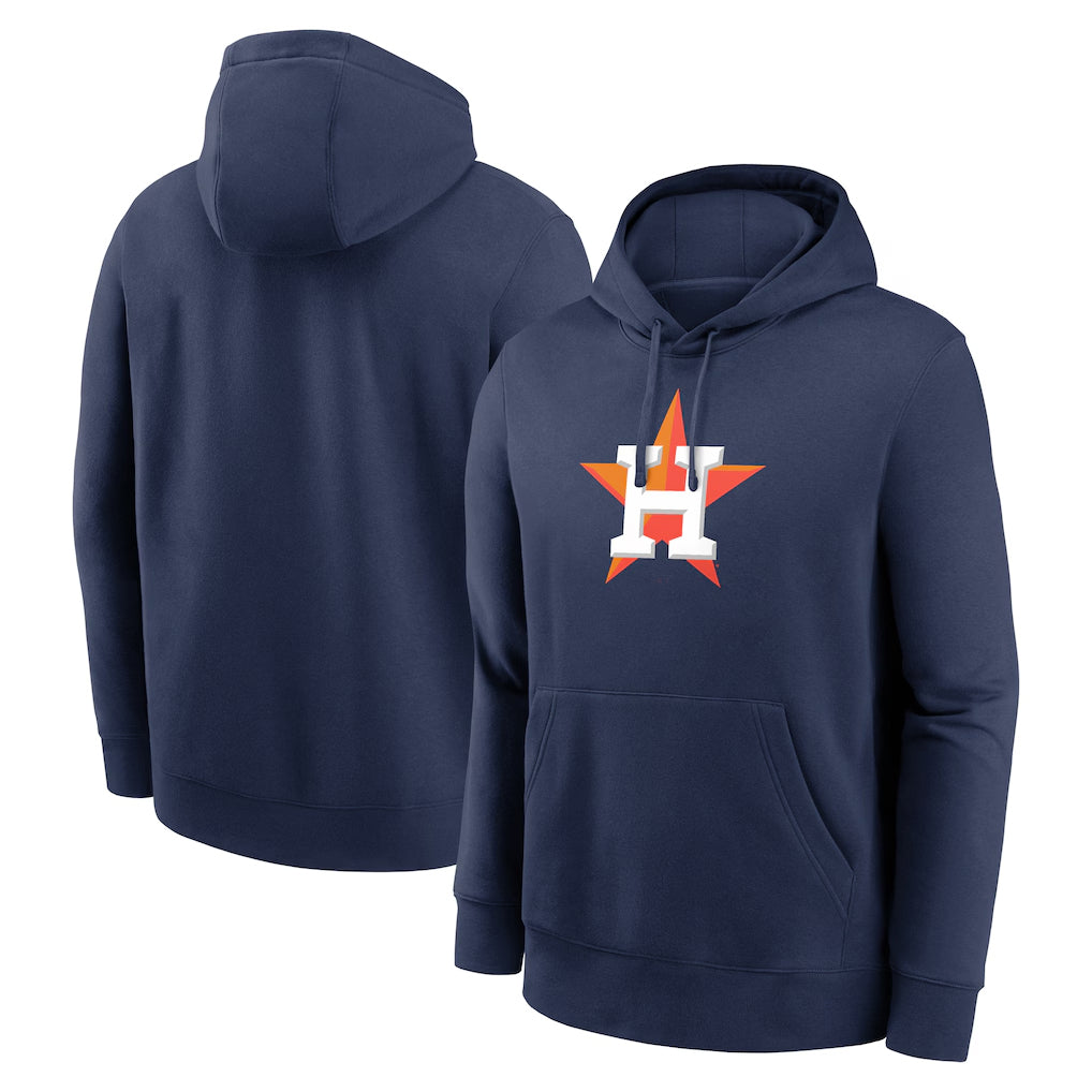 H.Astros ## Astros Blank Player Navy Club Fleece Pullover Hoodie Fdoa Stitched Jerseys