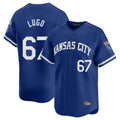 KC.Royals #67 Seth Lugo Player Royal Limited Home Fdoa Stitched Jerseys
