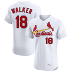 St. Louis Cardinals #18 Jordan Walker Player White Home Limited Elite Fdoa Stitched Jerseys