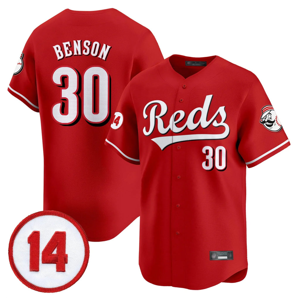 C.Reds #30 Ken Griffey Player Red Vapor Premier Limited Home Fdoa Stitched Jerseys
