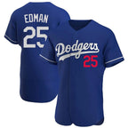 LA.Dodgers #25 Tommy Edman Player Royal Limited Elite Home Fdoa Stitched Jerseys