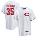 C.Reds #35 Jose Trevino Player White Home Game Fdoa Stitched Jerseys
