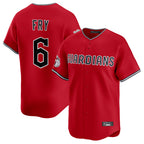 C.Guardians #6 David Fry Player Red Limited Home Fdoa Stitched Jerseys