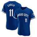 KC.Royals #11 Maikel Garcia Player Royal City Connect Limited Elite Home Game Fdoa Stitched Jerseys