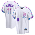 KC.Royals #11 Maikel Garcia Player White 2026 City Connect Limited Home Fdoa Stitched Jerseys
