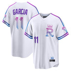 KC.Royals #11 Maikel Garcia Player White 2026 City Connect Limited Home Fdoa Stitched Jerseys