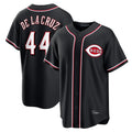 C.Reds #44 Elly De La Cruz Player Black Fashion Out Home Game Fdoa Stitched Jerseys