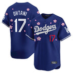 LA.Dodgers #17 Shohei Ohtani Player Royal Tokyo Series Vapor Premier Limited Fdoa Stitched Jerseys