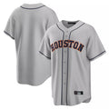 H.Astros ## Astros Blank Player Gray Home Game Fdoa Stitched Jerseys