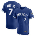 KC.Royals #7 Bobby Witt Jr. Player Royal Limited Elite Home Fdoa Stitched Jerseys