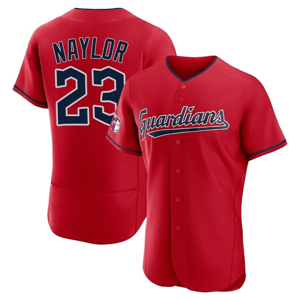 C.Guardians #23 Bo Naylor Player Red Limited Elite Home Fdoa Stitched Jerseys
