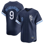 KC.Royals #9 Vinnie Pasquantino Player Navy City Connect Limited Home Fdoa Stitched Jerseys