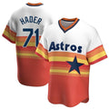 H.Astros #71 Josh Hader Player Rainbow Cooperstown Collection T-shirt Fdoa Stitched Jerseys