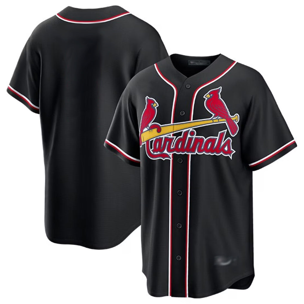 St. Louis Cardinals ## Cardinals Blank Player Black Replica Carbon Fashion Fdoa Stitched Jerseys