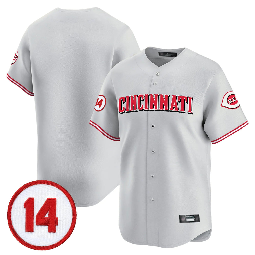 C.Reds ## Red Blank Player Gray Vapor Premier Limited Home Fdoa Stitched Jerseys