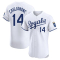 KC.Royals #14 Jac Caglianone Player White Alt Limited Elite Home Fdoa Stitched Jerseys