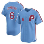P.Phillies #6 Ryan Howard Player Light Blue Home Limited Fdoa Stitched Jerseys