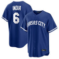 KC.Royals #6 Jonathan India Player Royal Game Home Fdoa Stitched Jerseys