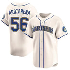 S.Mariners #56 Randy Arozarena Player Cream Home Limited Fdoa Stitched Jerseys