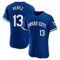 KC.Royals #13 Salvador Perez Player Royal City Connect Limited Elite Home Game Fdoa Stitched Jerseys