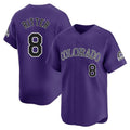 C.Rockies #8 Ryan Ritter Player Purple Limited Home Fdoa Stitched Jerseys