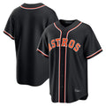 H.Astros ## Astros Blank Player Black Fashion Out Home Game Fdoa Stitched Jerseys