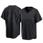 H.Astros #45 Tatsuya Imai Player Black Fashion T-shirt Home Game Fdoa Stitched Jerseys