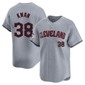 C.Guardians #38 Steven Kwan Player Gray Road Limited Home Fdoa Stitched Jerseys