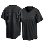 D.Tigers #31 Riley Greene Player Black T-shirt Home Game Fdoa Stitched Jerseys