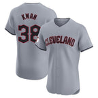 C.Guardians #38 Steven Kwan Player Gray Road Limited Elite Home Fdoa Stitched Jerseys