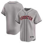 H.Astros ## Astros Blank Player Gray Home Limited Fdoa Stitched Jerseys