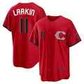 C.Reds #11 Barry Larkin Player Red 2026 City Connect Home Game Fdoa Stitched Jerseys