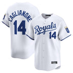 KC.Royals #14 Jac Caglianone Player White Alt Limited Home Fdoa Stitched Jerseys