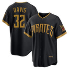 P.Pirates #32 Henry Davis Player Black 2026 City Connect Home Game Fdoa Stitched Jerseys