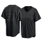 H.Astros #53 Cristian Javier Player Black Fashion T-shirt Home Game Fdoa Stitched Jerseys