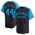 C.Reds #44 Elly De La Cruz Player Navy Limited National League All-Star Game Fdoa Stitched Jerseys