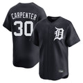 D.Tigers #30 Kerry Carpenter Player Navy Home Limited Game Fdoa Stitched Jerseys
